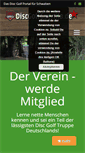 Mobile Screenshot of discgolfguerilla.de